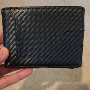 Black Carbon Fiber Wallet